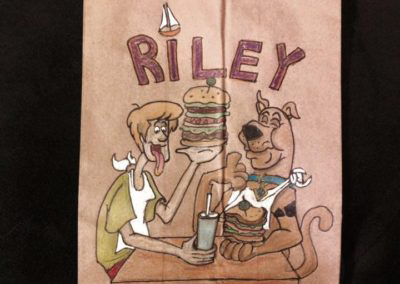 Lunchbag Art - Scooby-Doo
