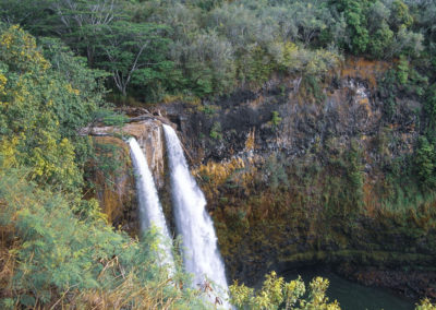 Hawaii - Double Waterfall