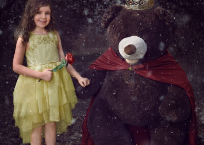 Beauty & the Beast Themed Christmas Card