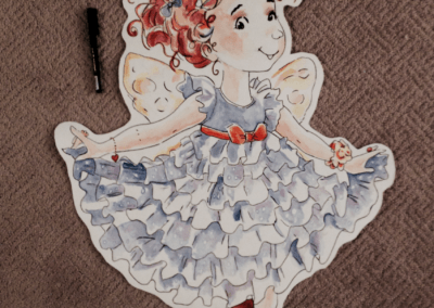 Watercolor - Fancy Nancy