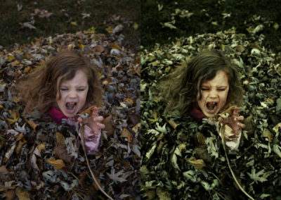 Riley Zombie Composite (Before & After)