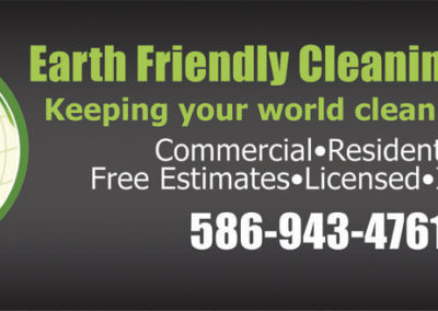 Earth Friendly Cleaning Service