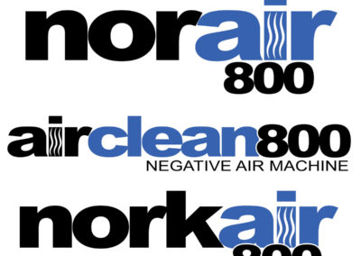 Product Branding Mockups for Norair 800