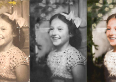 Photo Restoration and Color Add of 1930's Photo