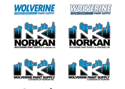 Norkan Wolverine Mockup Logo